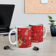 Reindeer Christmas Mug