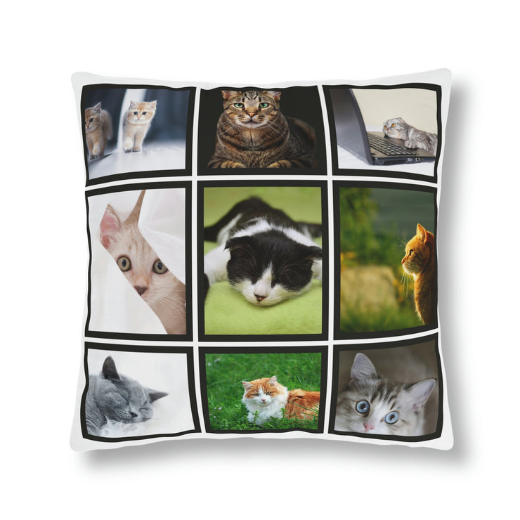 Personalized Cat Photo Pillow (PERSONALIZE WITH YOUR PICTURES!)