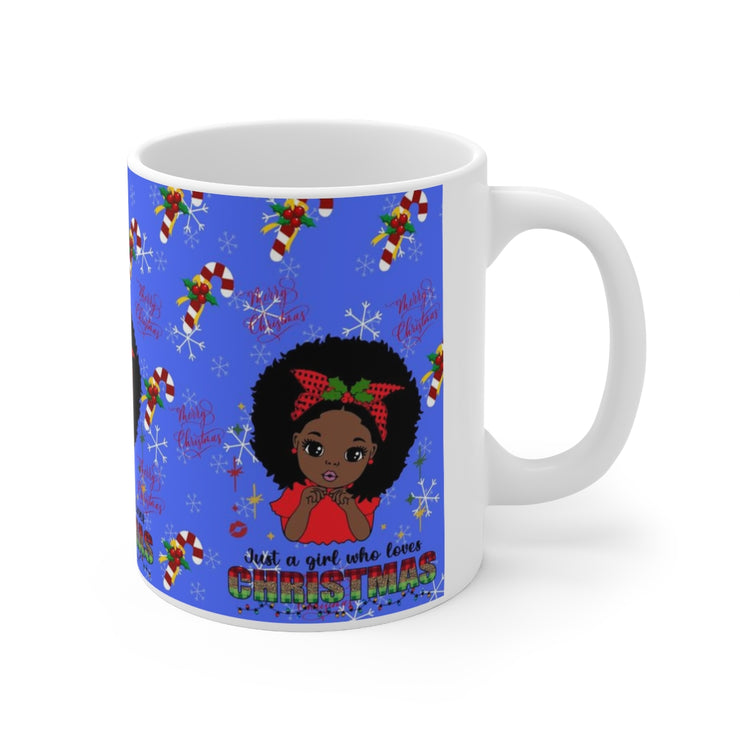 Just a Girl Who Loves Christmas Mug