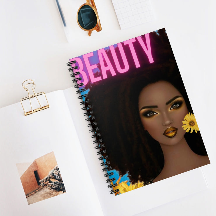 Beauty Spiral Notebook