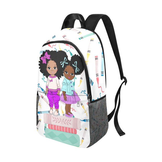 2 Cuties Who Love Learning Backpack