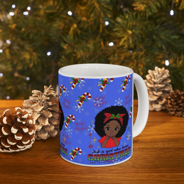 Just a Girl Who Loves Christmas Mug