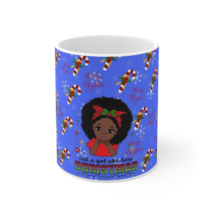 Just a Girl Who Loves Christmas Mug