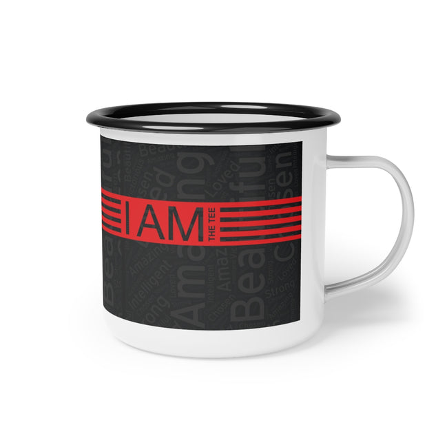 I AM THE TEE Enamel Camp Cup