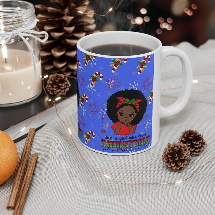 Just a Girl Who Loves Christmas Mug