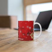 Reindeer Christmas Mug