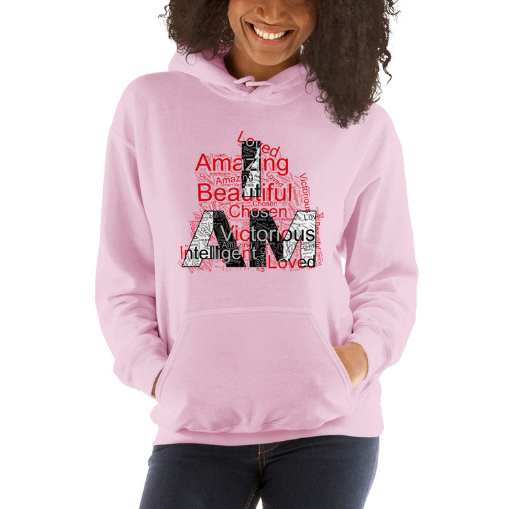 I AM Unisex Hoodie - Abstract 1