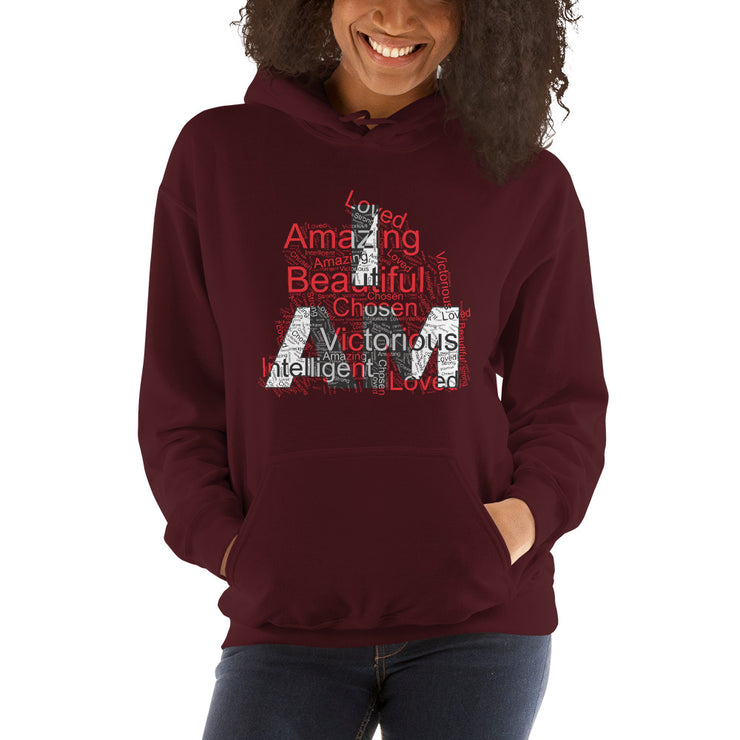 I AM Unisex Hoodie - Abstract 1