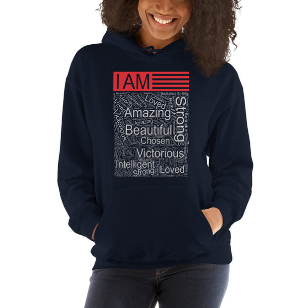 I AM Unisex Hoodie - Block Style