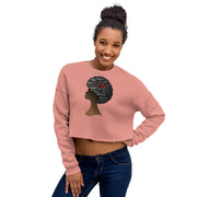 I  AM Crop Sweatshirt - Afro 1